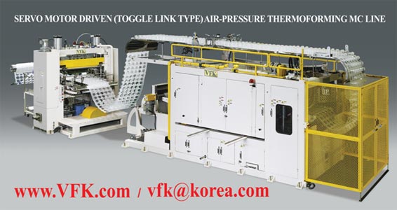 High Speed Air-Pressure ThermoForming MC  Made in Korea